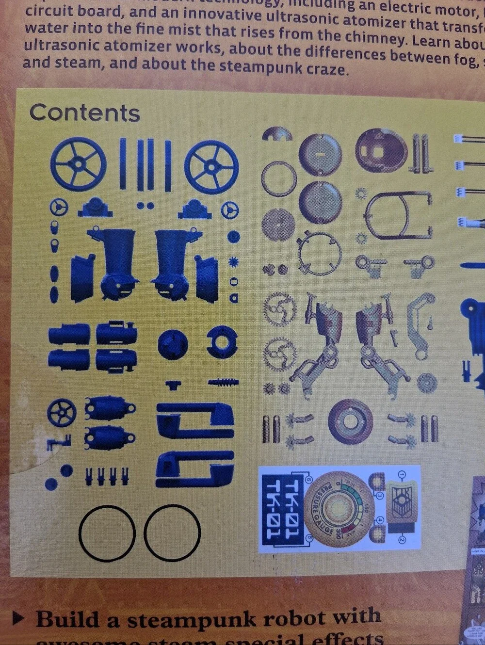 TrainBots 2-in-1 Steam Maker Kit - Blue by Thames & Kosmos